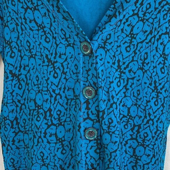 Tabi medium long sleeve women’s cardigan blue - Picture 3 of 6